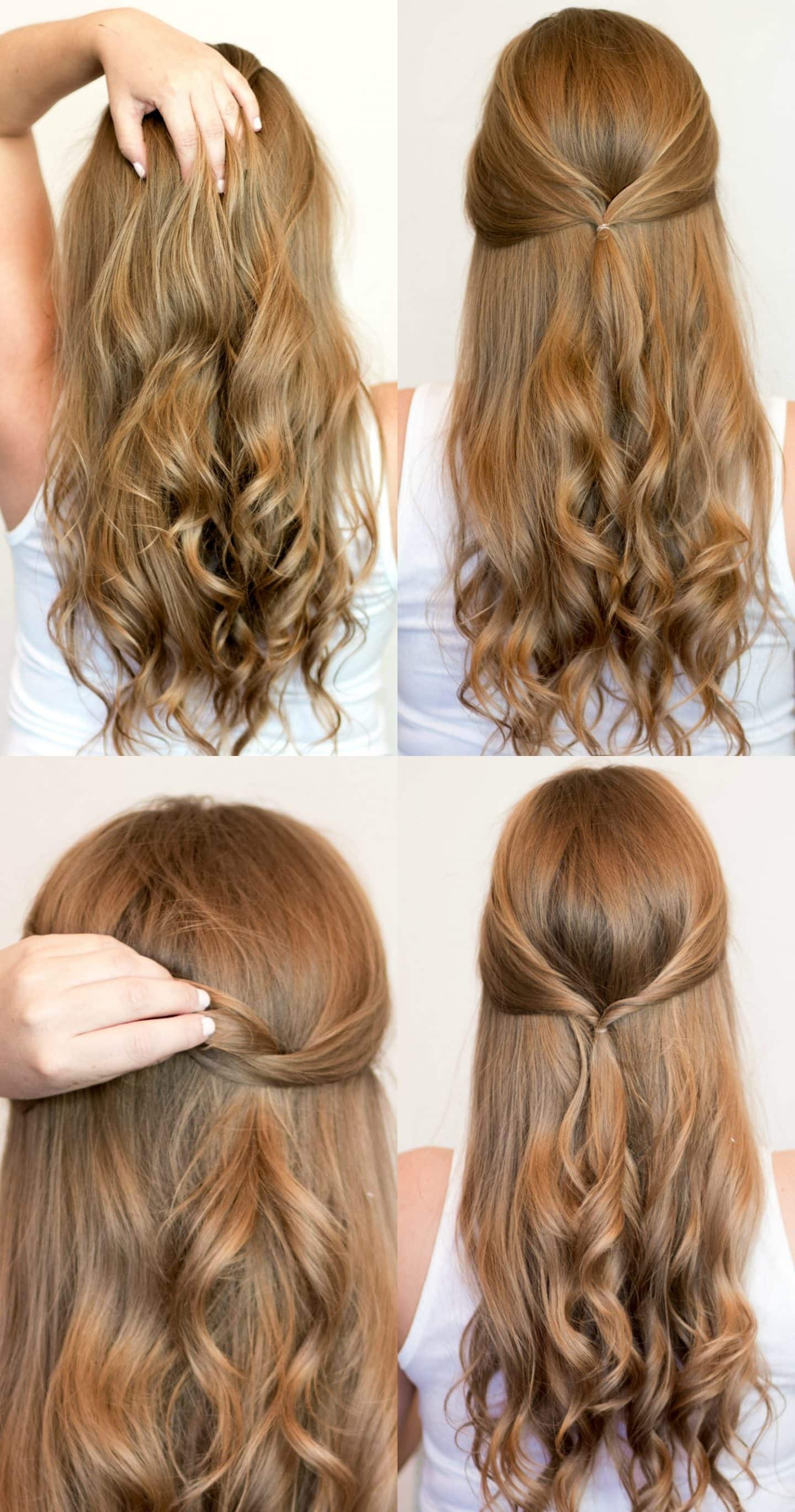 Easy Heatless Hairstyles for Long Hair | Ashley Brooke ...