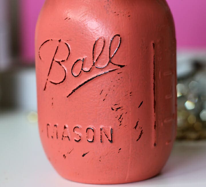 DIY Antiqued Mason Jars Tutorial | Florida Blogger Ashley Brooke Nicholas