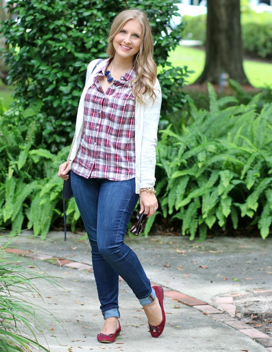 preppy fall outfit