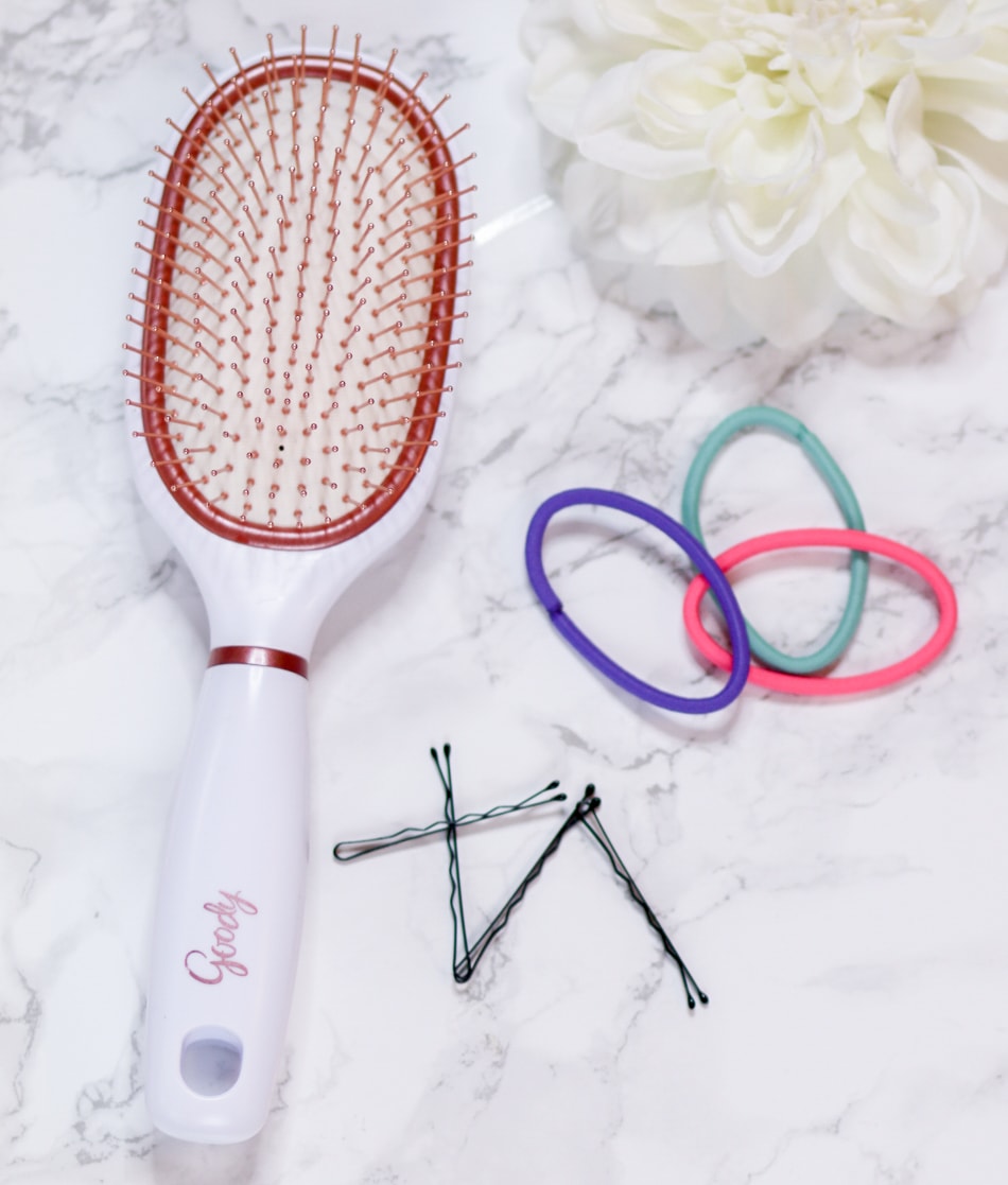 Goody Clean Radiance hair brush from Walmart