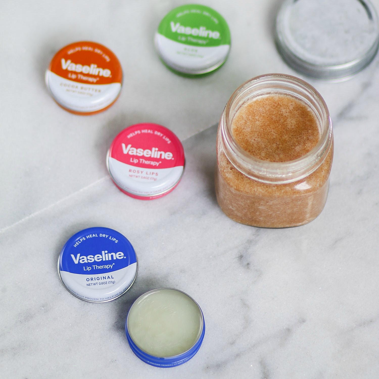 Learn how to heal and prevent chapped lips in today's post on Ashley Brooke! We're sharing an easy, all-natural lip scrub recipe and our favorite lip balm: the Vaseline Lip Therapy lip tins!