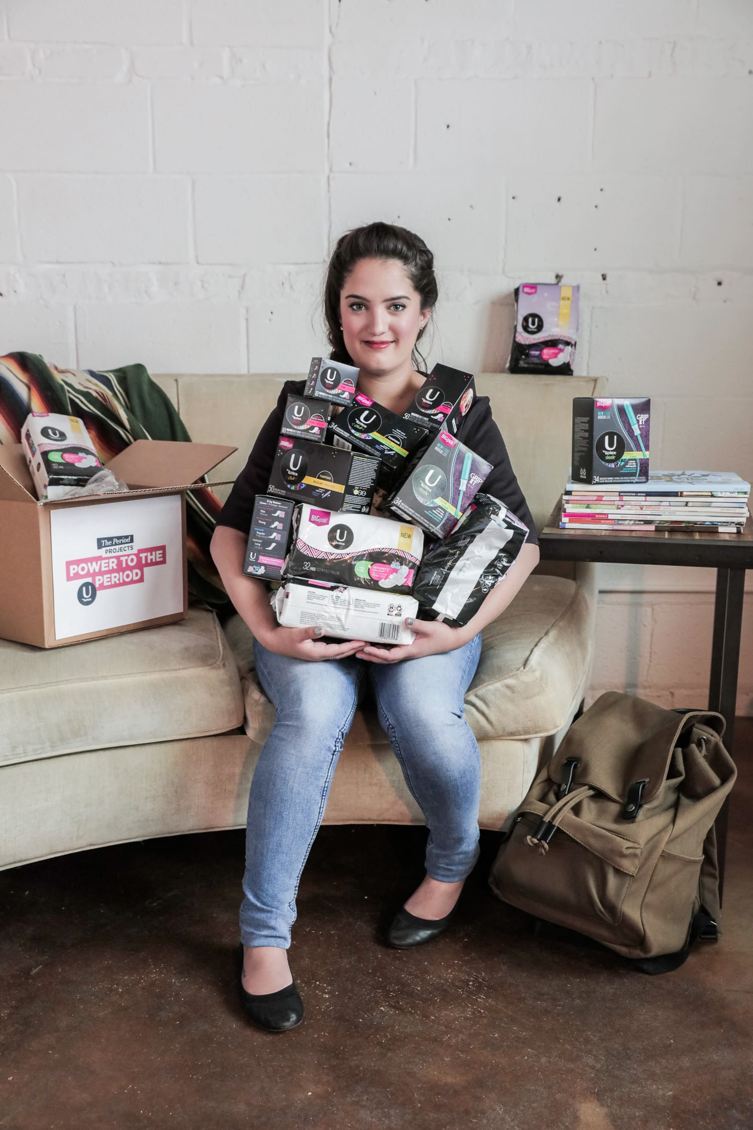 Did you know that many of the 5.3 million homeless Americans have limited access to period projects? Learn how you can fight this problem with the Power to the Period Donation Drive by U By Kotex and DoSomething.org. Let's join together to give the homeless community access to period products.