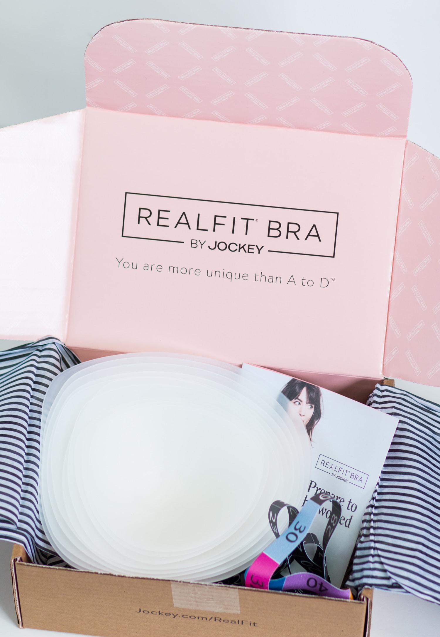 How to find your bra size at home with the Jockey RealFit Kit | blogger Ashley Brooke Nicholas
