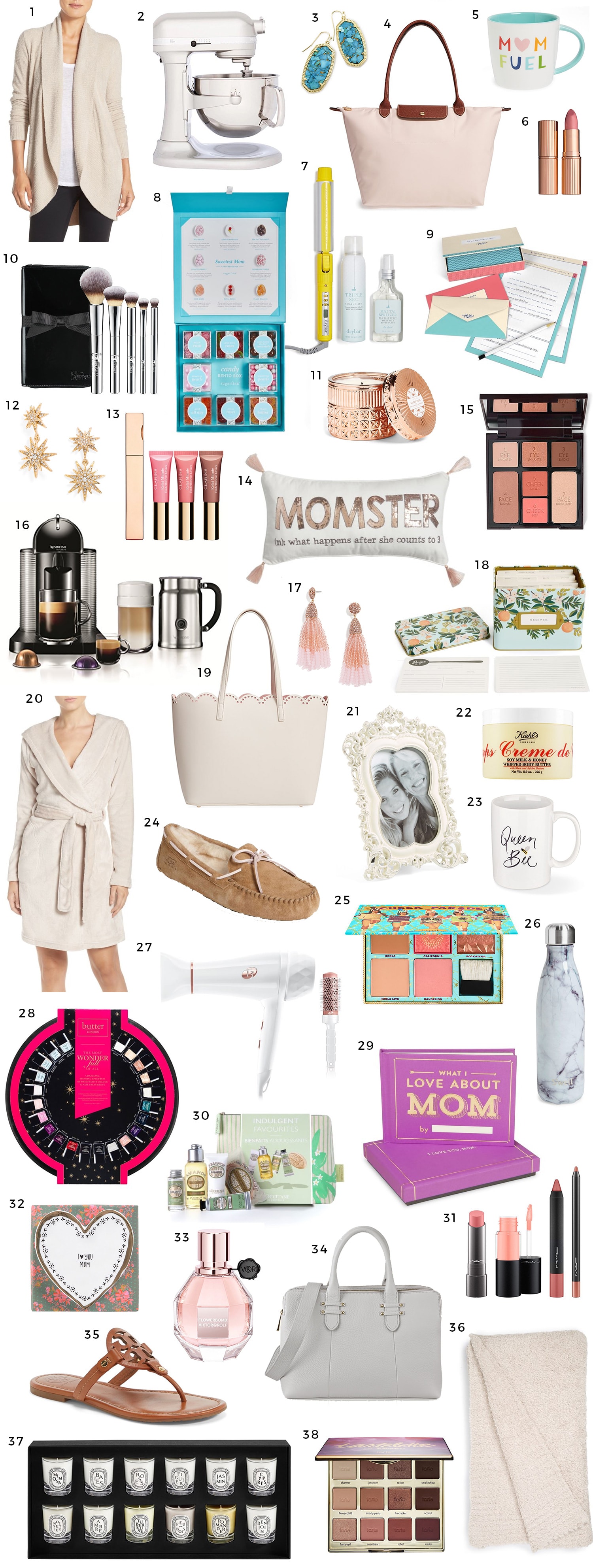 Mother's Day gift | gifts that she'll love under $100, under $50, and under $25 | gift ideas for women, best gifts for women