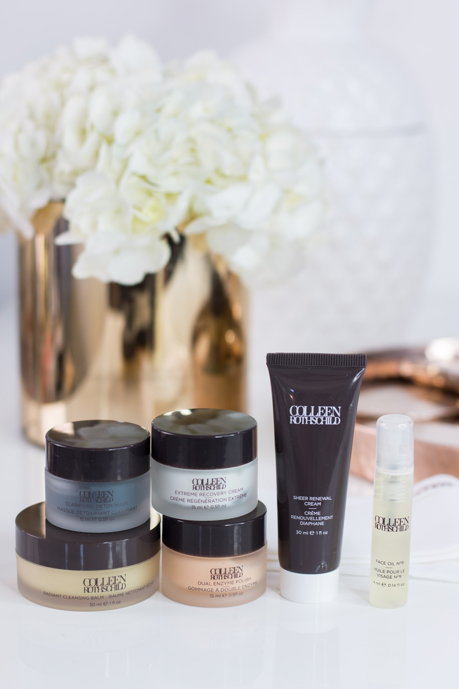 The best skincare kit for travel + a review of Colleen Rothschild Discovery Collection travel set | The seven skin care products that every woman needs in her beauty routine + the best skin care products from Colleen Rothschild Beauty with Orlando, Florida beauty blogger Ashley Brooke Nicholas 