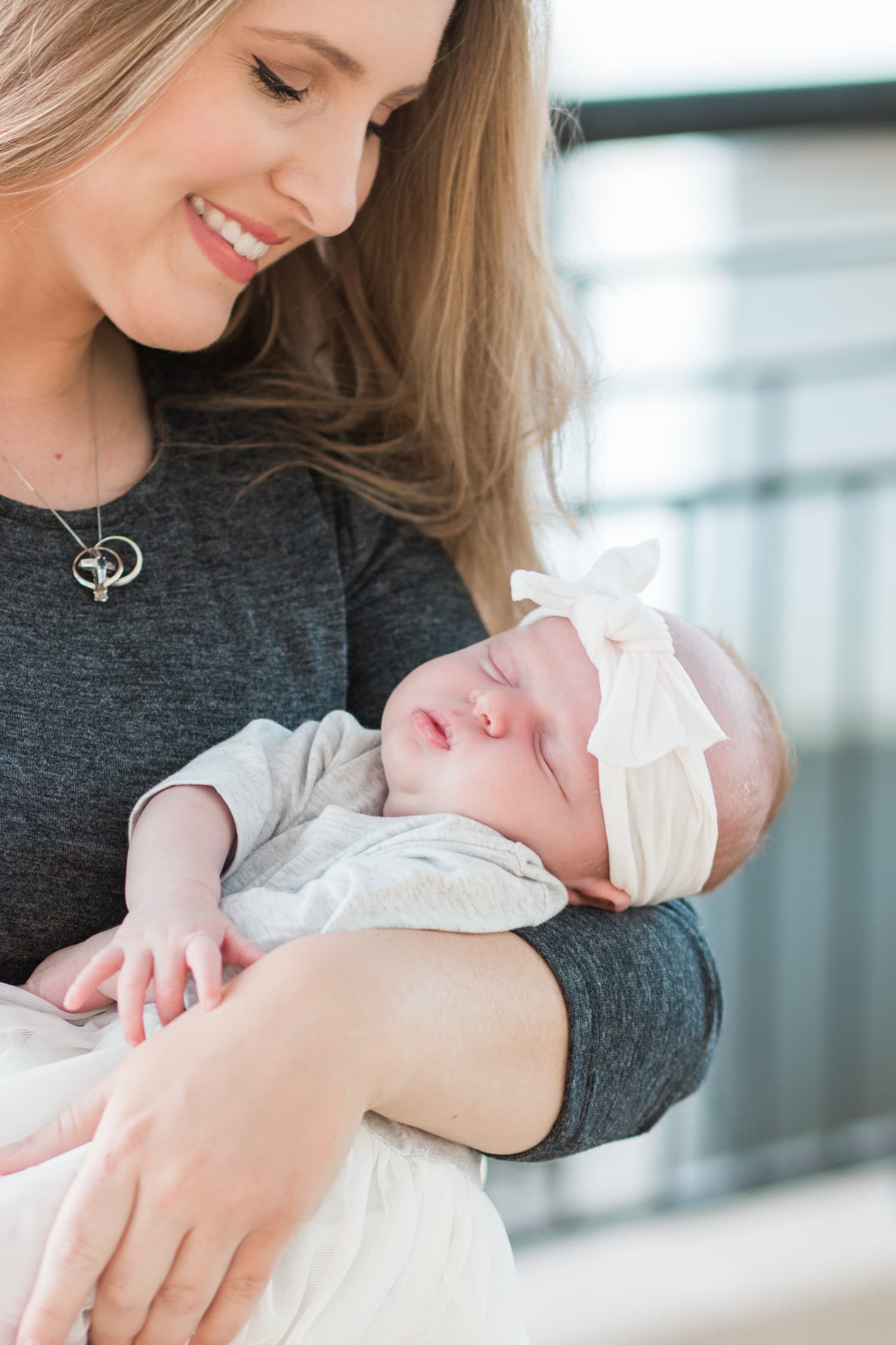 new mom becoming a mother newborn baby Ashley Brooke Nicholas blogger | Viactiv