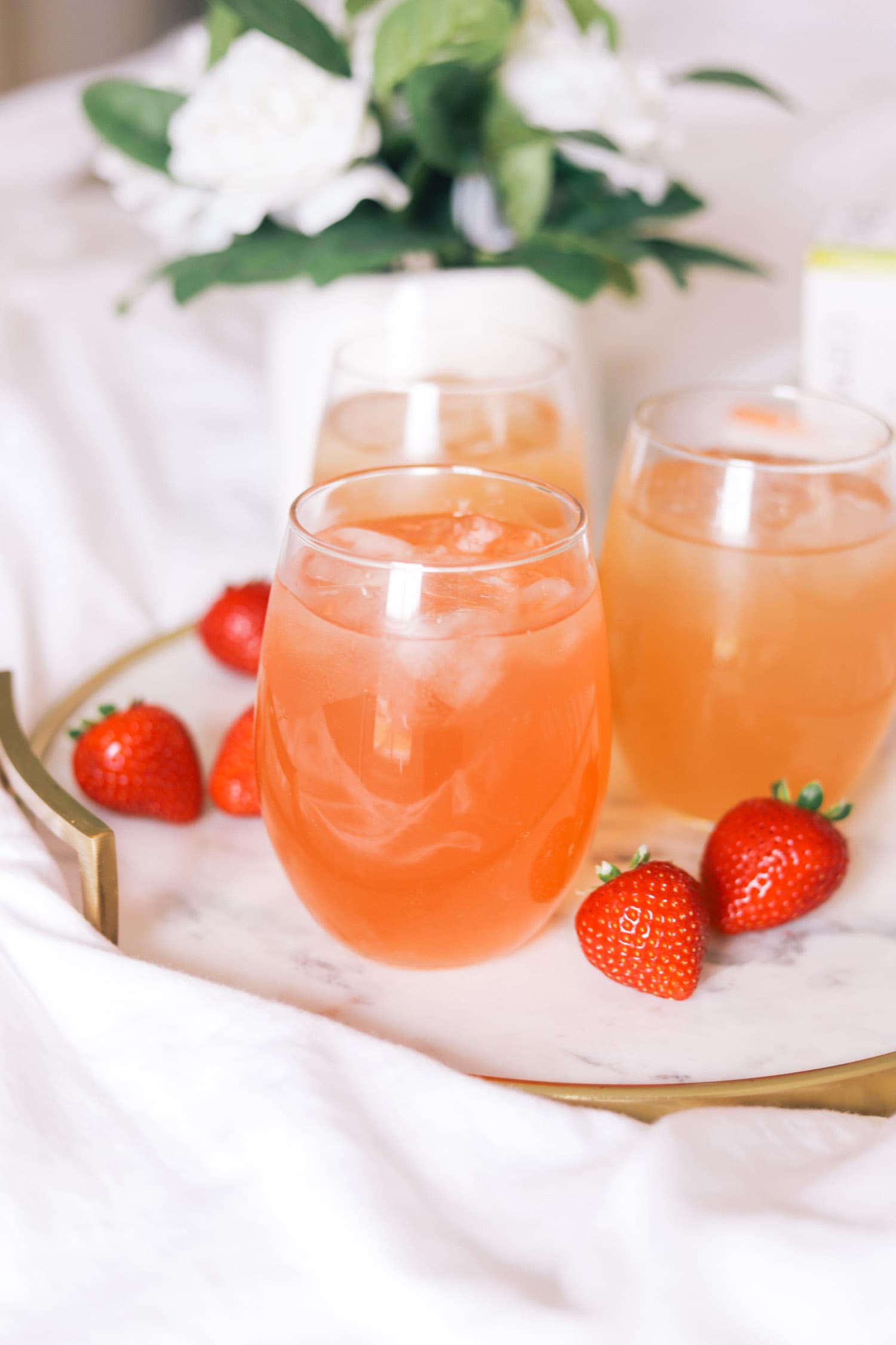 "Things Will Get Better" Gift Idea + Iced Strawberry Green Tea Spritzer