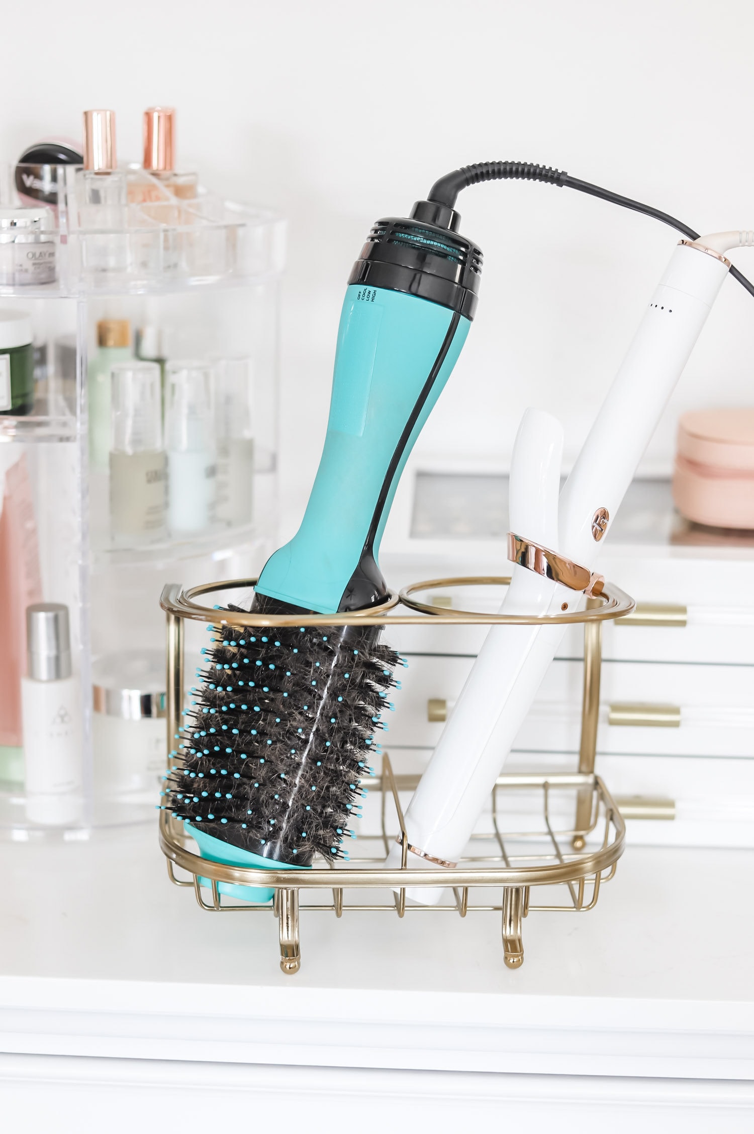 What to Buy On Amazon: the top beauty and fashion bestsellers from Amazon Prime - including the best gold hot tool holder for your vanity under $20, and the BEST hair tool of all time - the Revlon Volumizer! | Orlando, Florida beauty and fashion blogger Ashley Brooke Nicholas